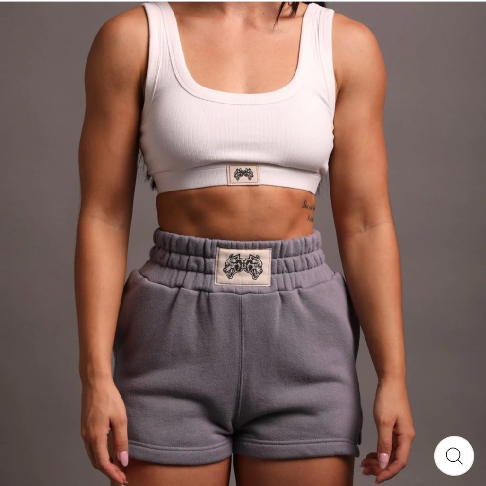 Darc Sports purple stone shorts